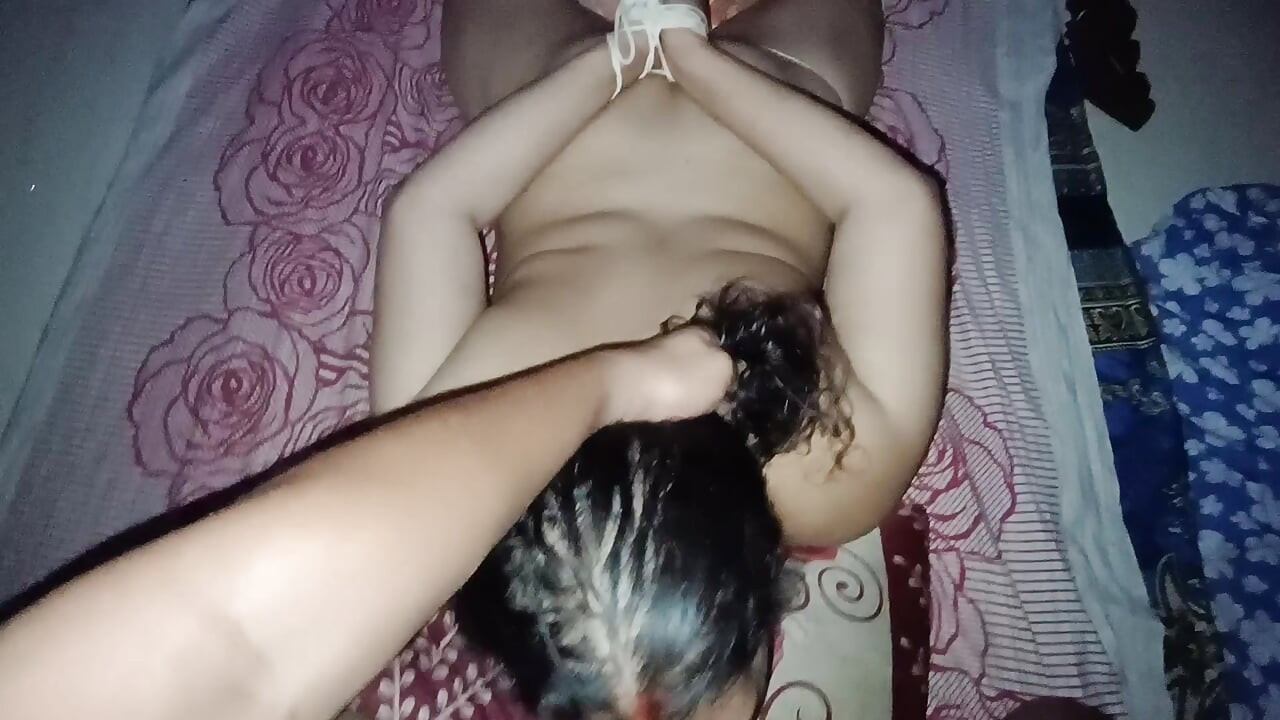 Bondage blowjob