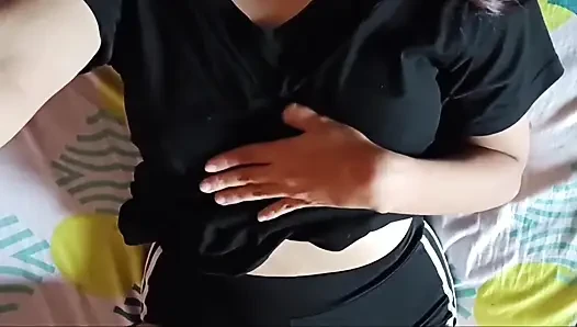 18 Year Old Stepsister Fucked in Her Pajamas She Is Sad Because Her Boyfriend Breaked up with Her Beautiful Big Ass Homemade Por