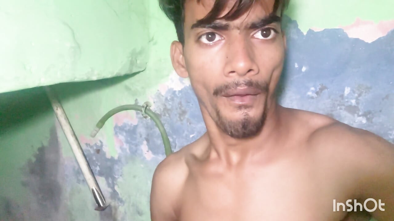 एक कमरे में देसी लड़का मास्टरबेशन