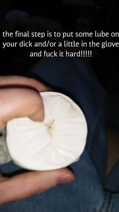 How to make a homemade fleshlight... ruined orgasm cumshot