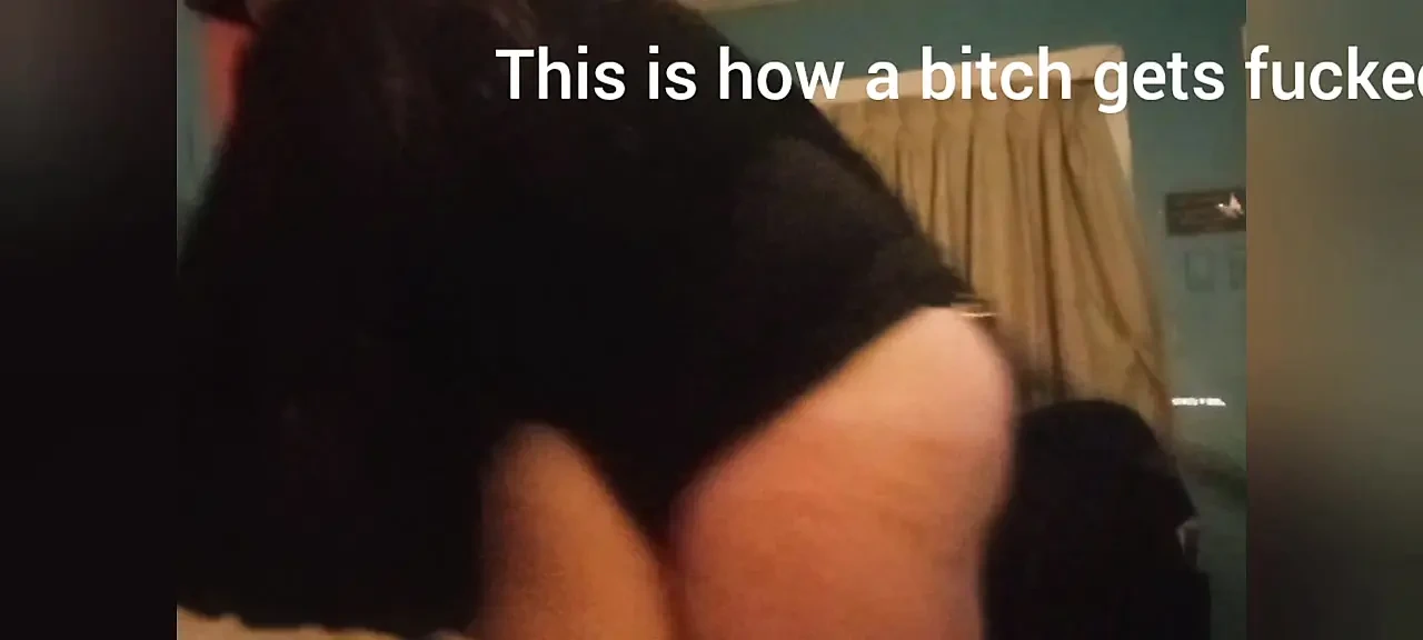 粗暴的口头挂钩丈夫的屁股被毁了