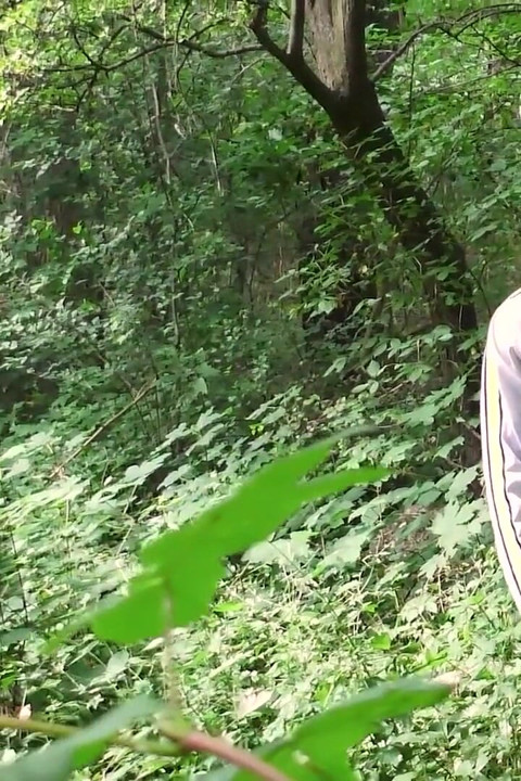 Outdoor pack into the woods