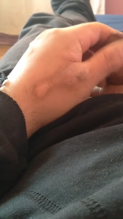 Masturbating a standing cock | Clip 1