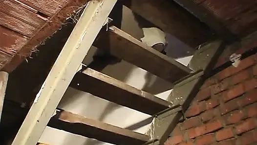 Dark haired teen pussy licked and slammed by old dude