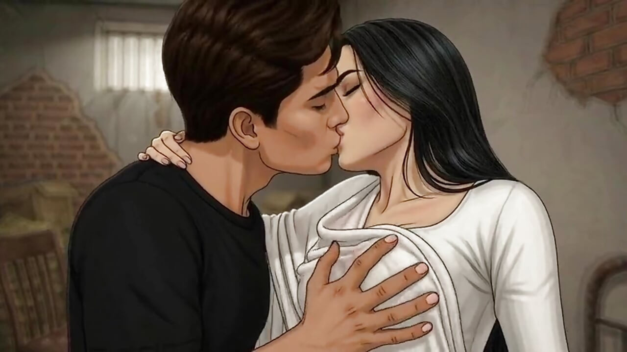 House wife with his boy friend no one in home
