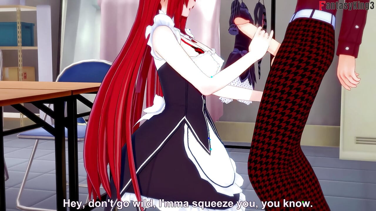 Rias Gremory Servitoare sex cosplay - DXD NTR Madness Series