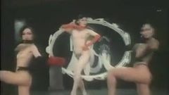 Retro Japon dansçı sagiri