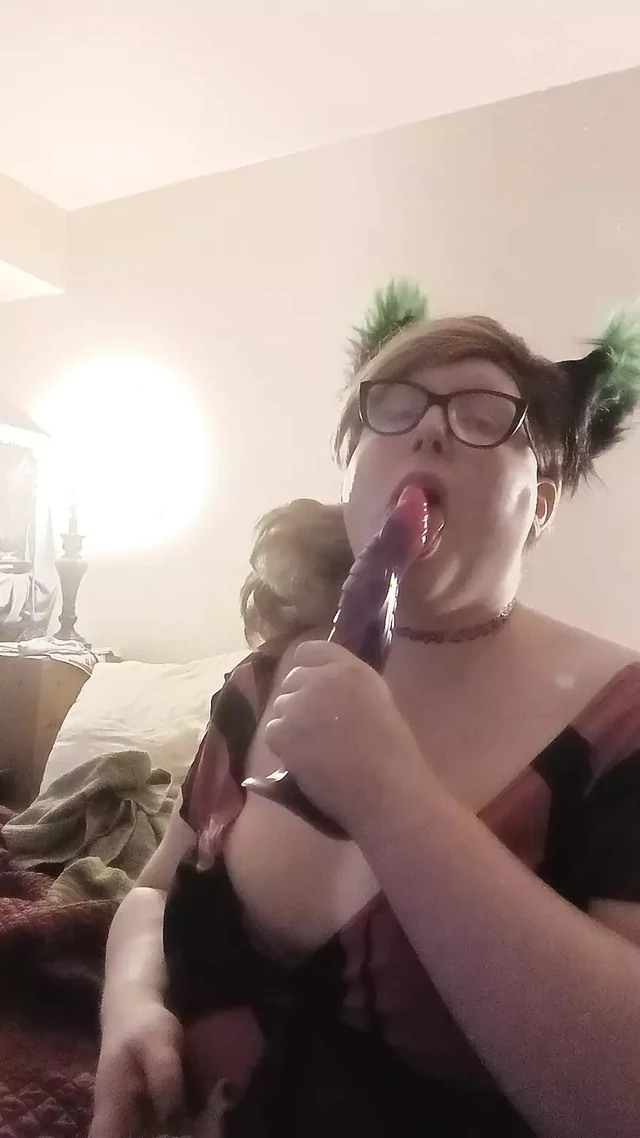 Fox girl rides dragon thrusting cock