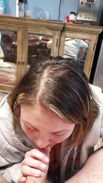 Works so hard for the cum beautiful passionate sexy milf loves cum and cumming cums again and again sucking his cock so good