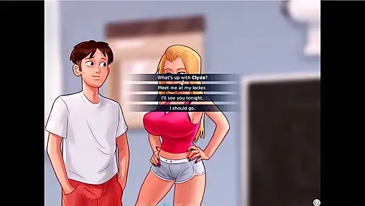 Yaz mevsimi efsanesi - Johannes ve bayanlar bottelde oynaşıyor ... Erik ve Johannes Bayan Johnson'ı sikiyor.