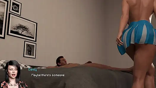 Desperate MILF Housewife Cheating with Next-door Young Man