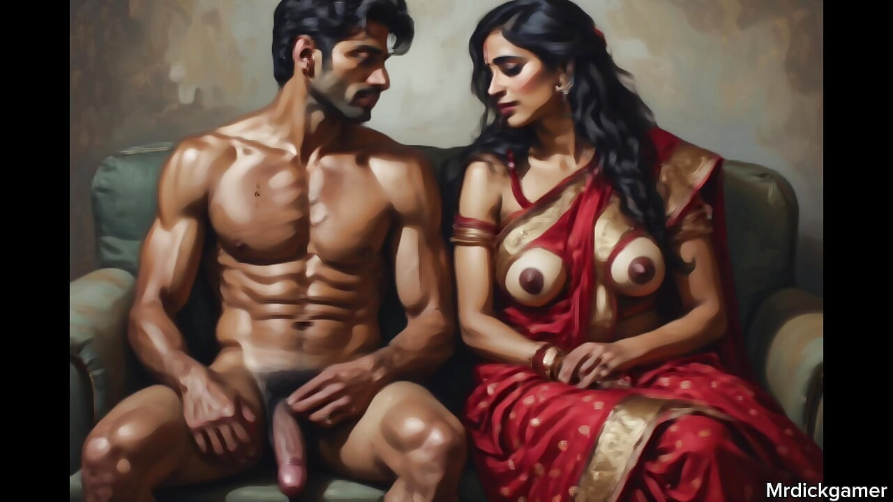 Indian village aunty fucking with her brother in law in terrace
