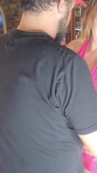 Emotional moment from "The nieghbours wife seduced me with her short dress without panties"