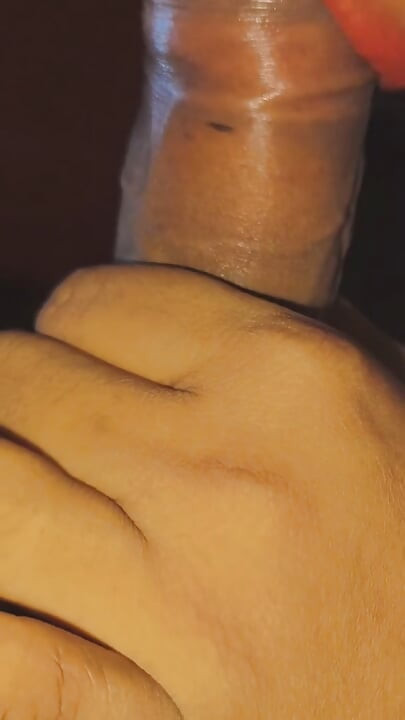 Deep throat blowjob with cum shot ..