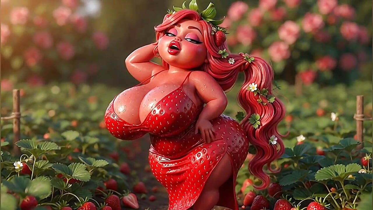 "Sweet Strawberry, mas bela puta - fala sujo e move sua bunda 🍓"