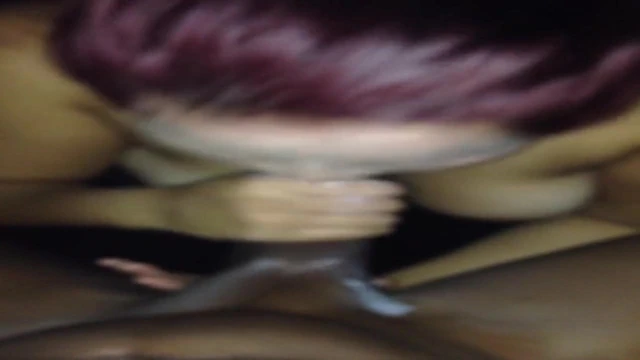 Getting Blown By A Horny Redhead - POV