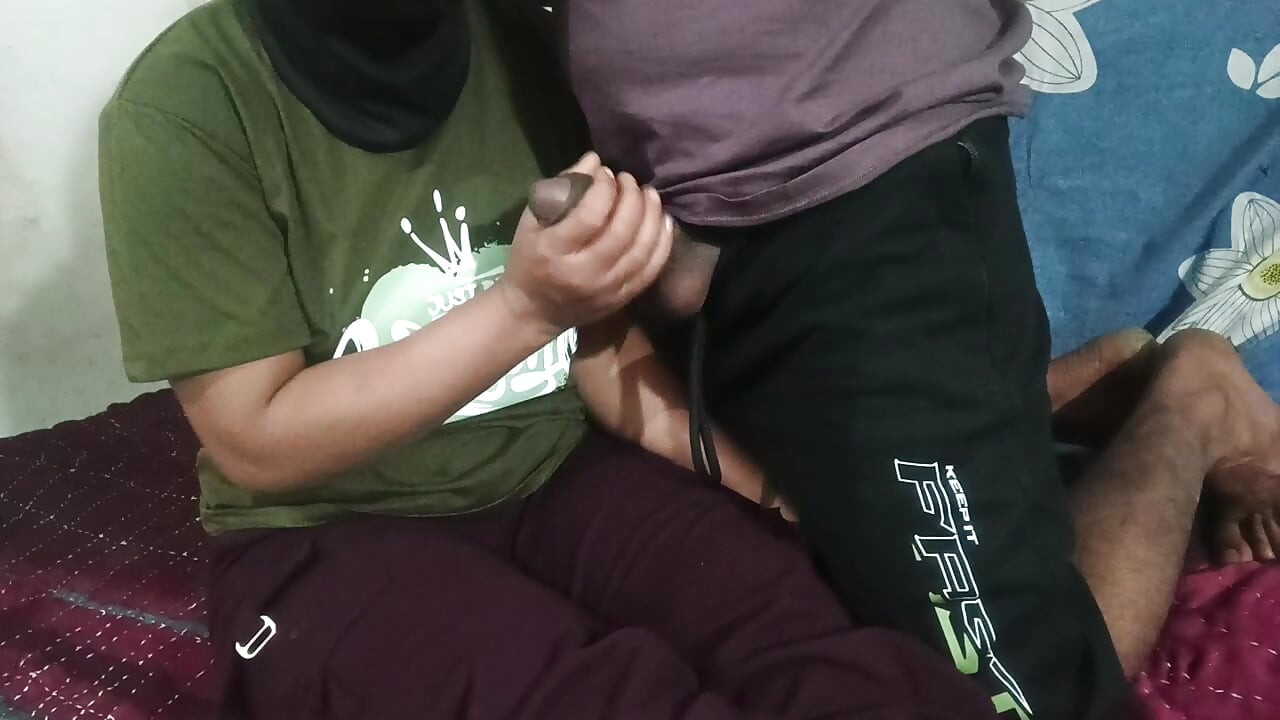 Student and teacher in private class