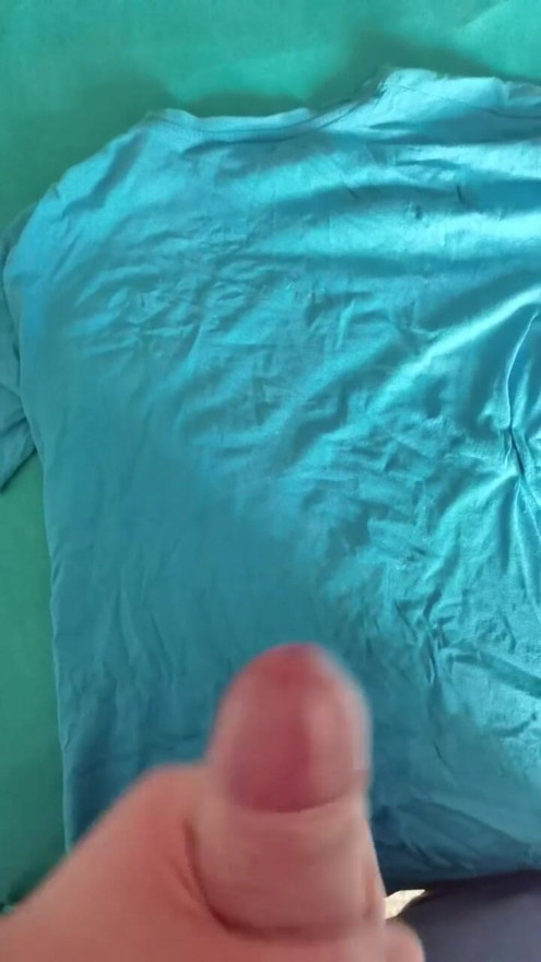 Cumshot in Workwear