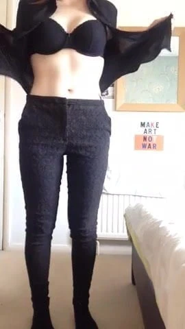 undresses