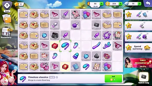Si seksi villa terangsang menunggangi kontol besar di game terbaik