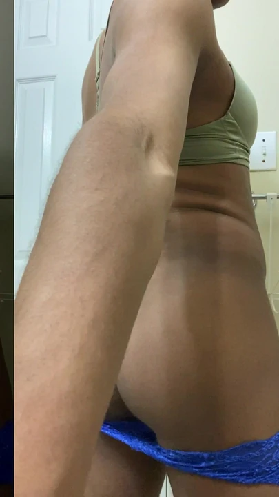 Femboy Lap Dance Wearing Lingerie And Showing Off Sexy Body