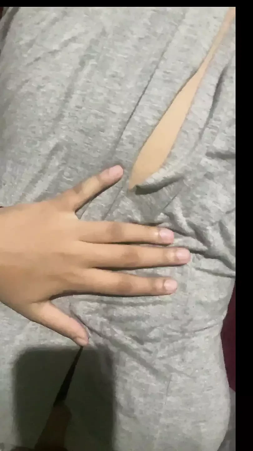 Horny 18+ College girl cumming Stepsister always horny