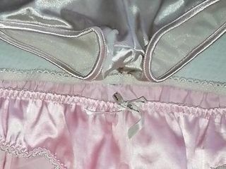 Cum on cousines satin underwear