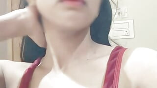 Big boobs girlfriend fucking many sex position in one night.