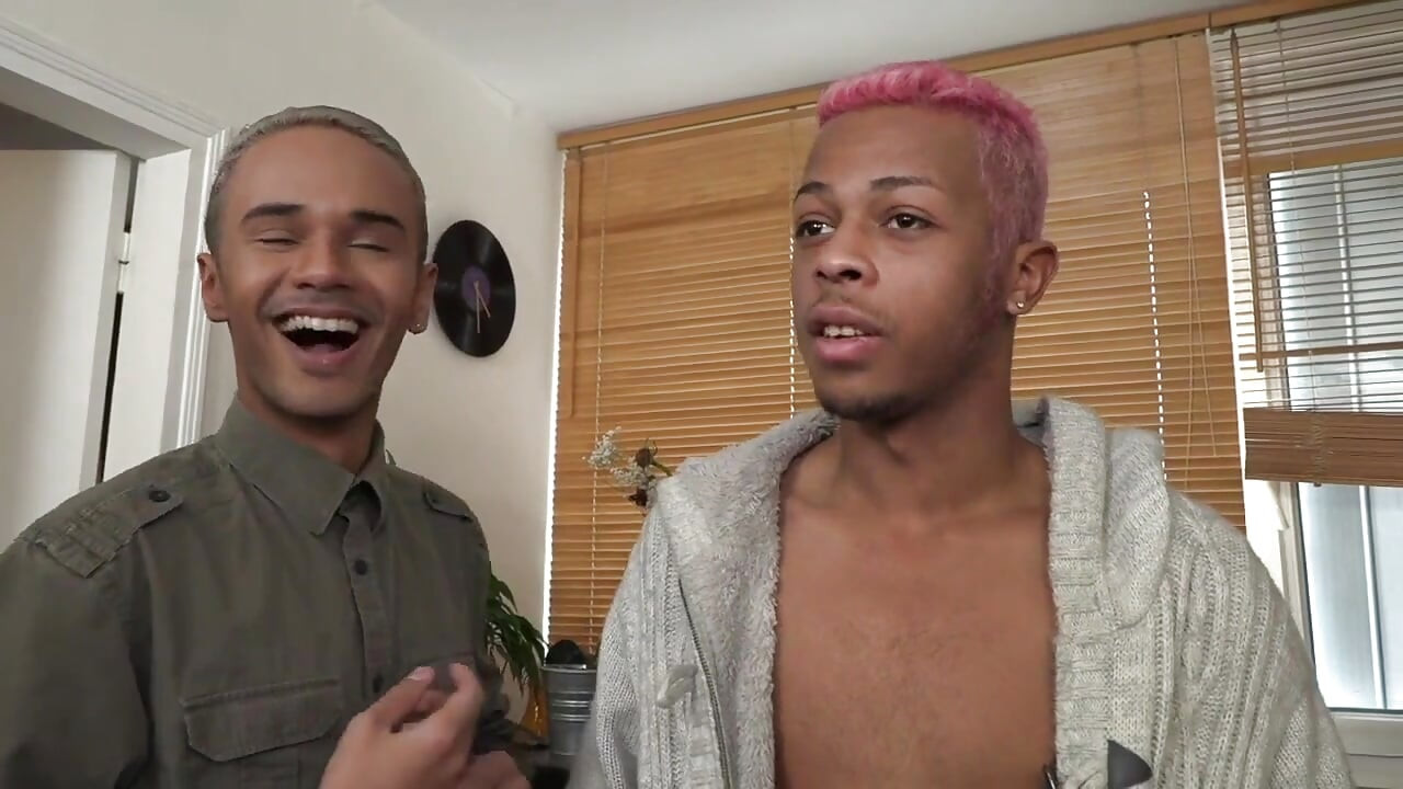 Two ebony bottom fucked by Alexis Tivoli ( condom )