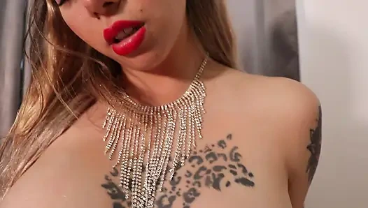 Sieh, wie ich einen privaten Moment zu Hause genieße