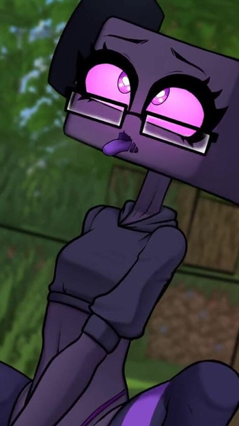 Must-share moment from "Minecraft Horny Craft - Part 14 - Endergirl Pussy By LoveSkySan69"