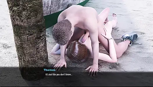 MILF von Sunville 74 Ich und Sarah wurden fast erwischt Dann fickten wir am strand