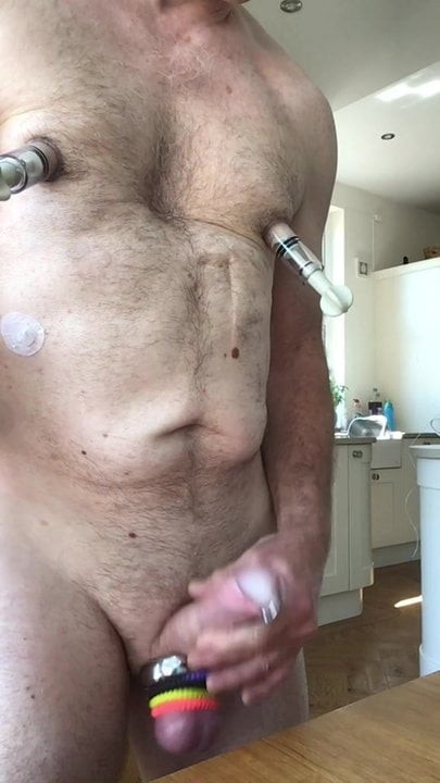 Nipples and balls stretch fun