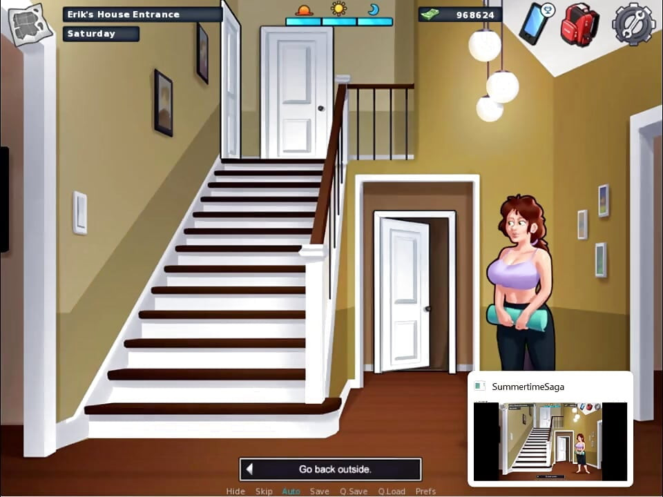Summertime Saga - Eve might be pregnant after Johannes fucked her