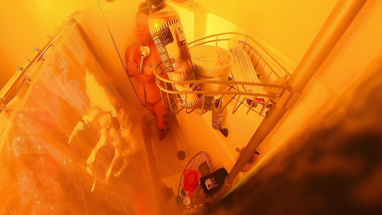 Stepson Catches Me in the Shower