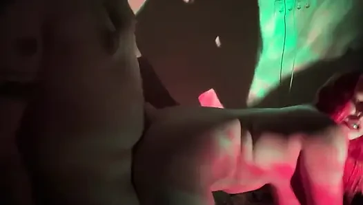 Seks asli di klub malam