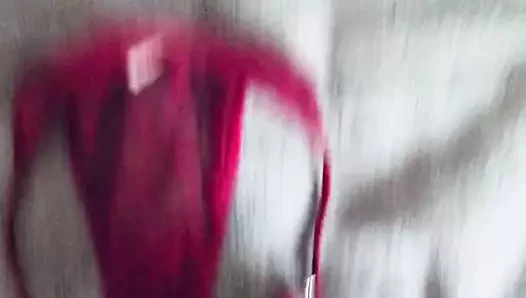 cumming üzerinde ona külot