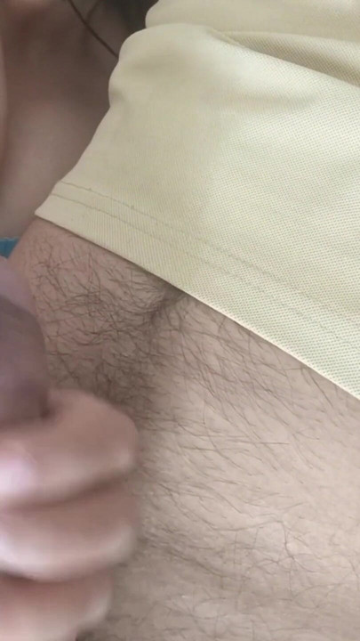 She squeezed her big boobs and shook her and pulled out the water | Clip 1