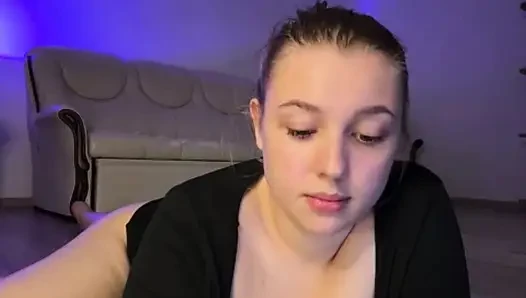 Jucielussie vibrating with lush in pussy