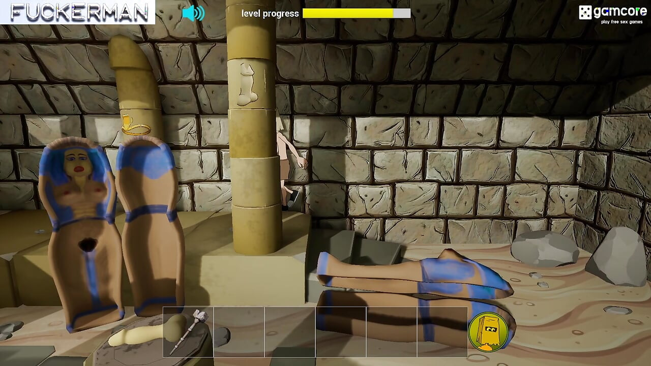 Complete Gameplay - Fuckerman, Boobs Of Egypt 0.1