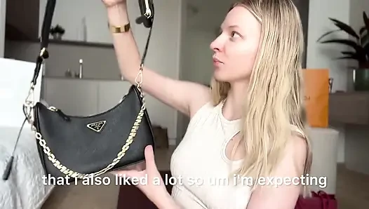 Findom Luxury Shopping Haul 12k $ Heavy Drain