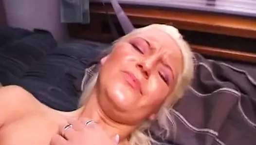 Perfect Blonde From Germany Plays with Her Pussy on Train