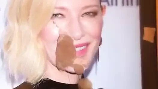 Cate Blanchett boşalma anısına