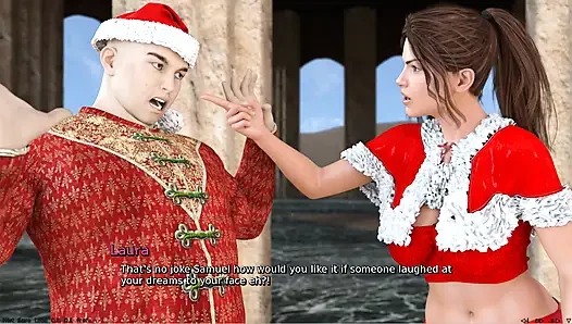 Laura lustful gizli noel 2023 seks filmi çekiyor