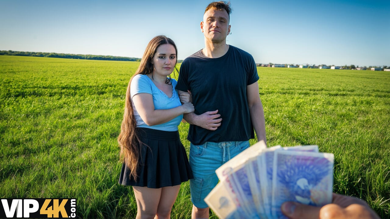 HUNT4K. How much would it cost to fuck your Girlfriend with Big tits?