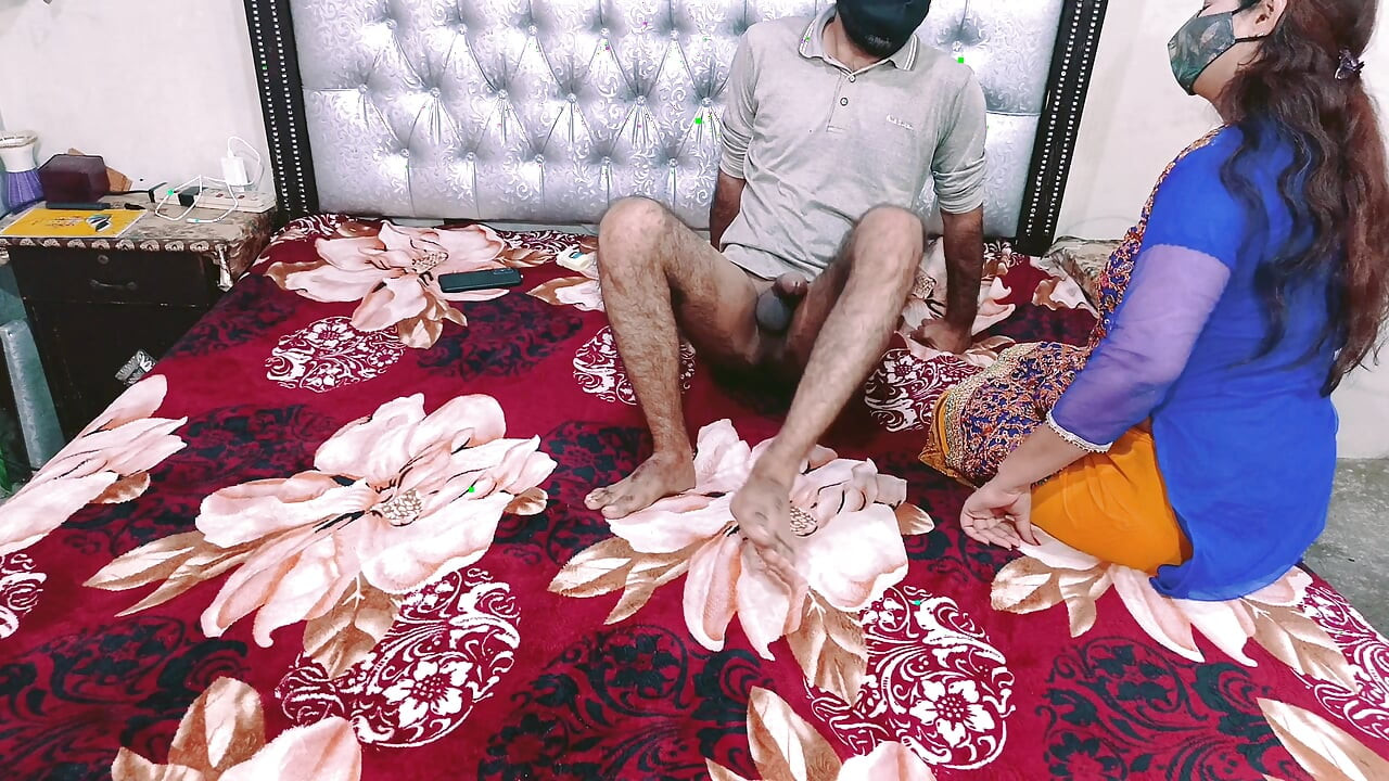 Indian Desi Bhabhi Caught her Dever While he Playing with Dick Clear Hindi Audio Desi Sex