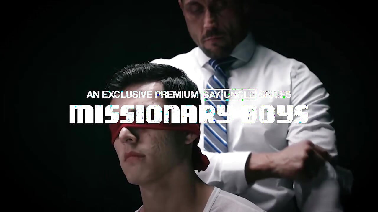 Horny missionary boys elder Argos and elder Wolff hide for a quick fuck between the holy services