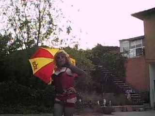 AMATEUR TRANNY CHEERLEADER