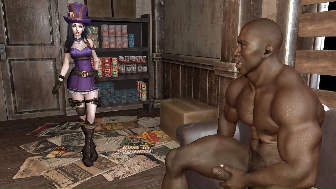 Petite Hottie Caitlyn Got Fucked and Impregnated by a Big Black Cock