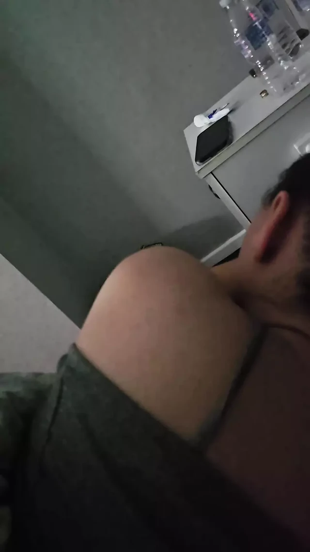 Step mom in middle of the night sneaking into step son bed